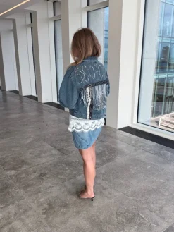 Yasvision Ls Denim Emb Jacket Fest